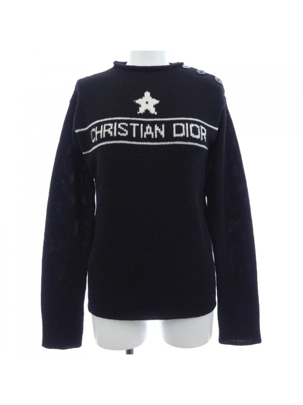 Dior Knit Sweater Black